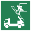 Señal ISO 7010 E017: Salida de rescate