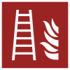 Señal ISO 7010 F003: Escalera de incendios