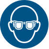 Señal ISO 7010 M004: Usar protección ocular