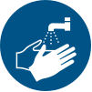 Señal ISO 7010 M011: Lavarse las manos