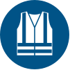 Señal ISO 7010 M015: Usar ropa de alta visibilidad
