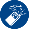Señal ISO 7010 M048: Usar detector de gases