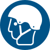 Señal ISO 7010 M066: Usar casco deportivo
