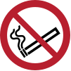 Señal ISO 7010 P002: Prohibido fumar