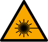 Señal ISO 7010 W004: Rayo láser