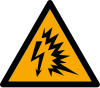 Señal ISO 7010 W042: Arco eléctrico