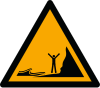Señal ISO 7010 W060: Marea ascendente