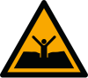 Señal ISO 7010 W061: Arenas movedizas o barro profundo